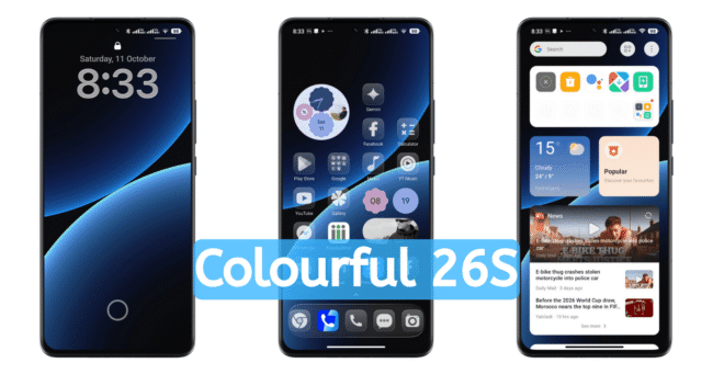 Colourful 26S MIUI Theme