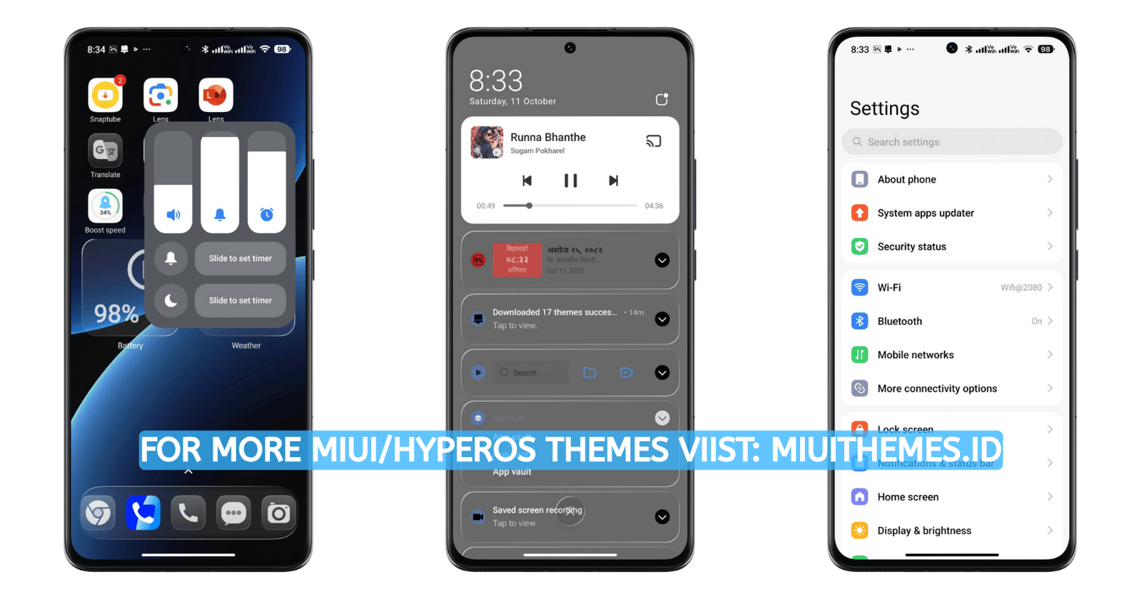 Colourful 26S MIUI Theme