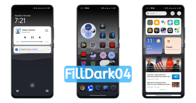 FILLDark04 MIUI Theme