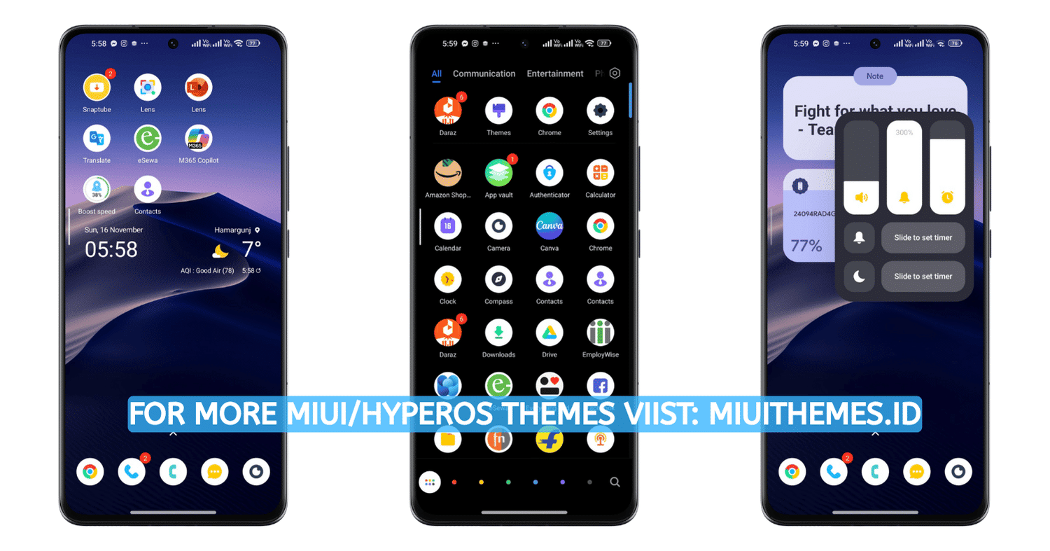 HiOS One MIUI Theme