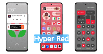 Hyper Red MIUI Theme
