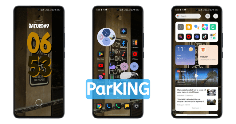 Parking MIUI Theme for hyperOS