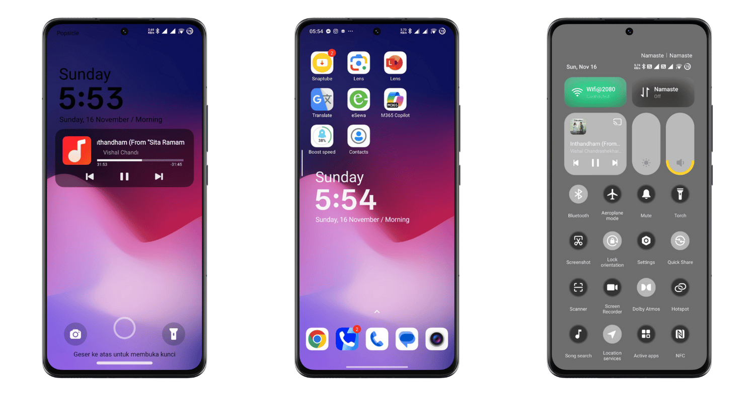 Popsicle HyperOS Theme