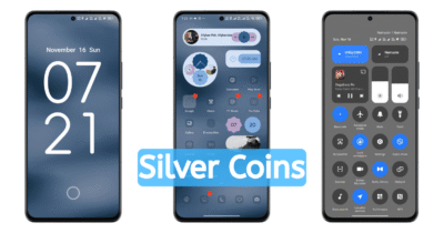 Silver Coins MIUI Theme