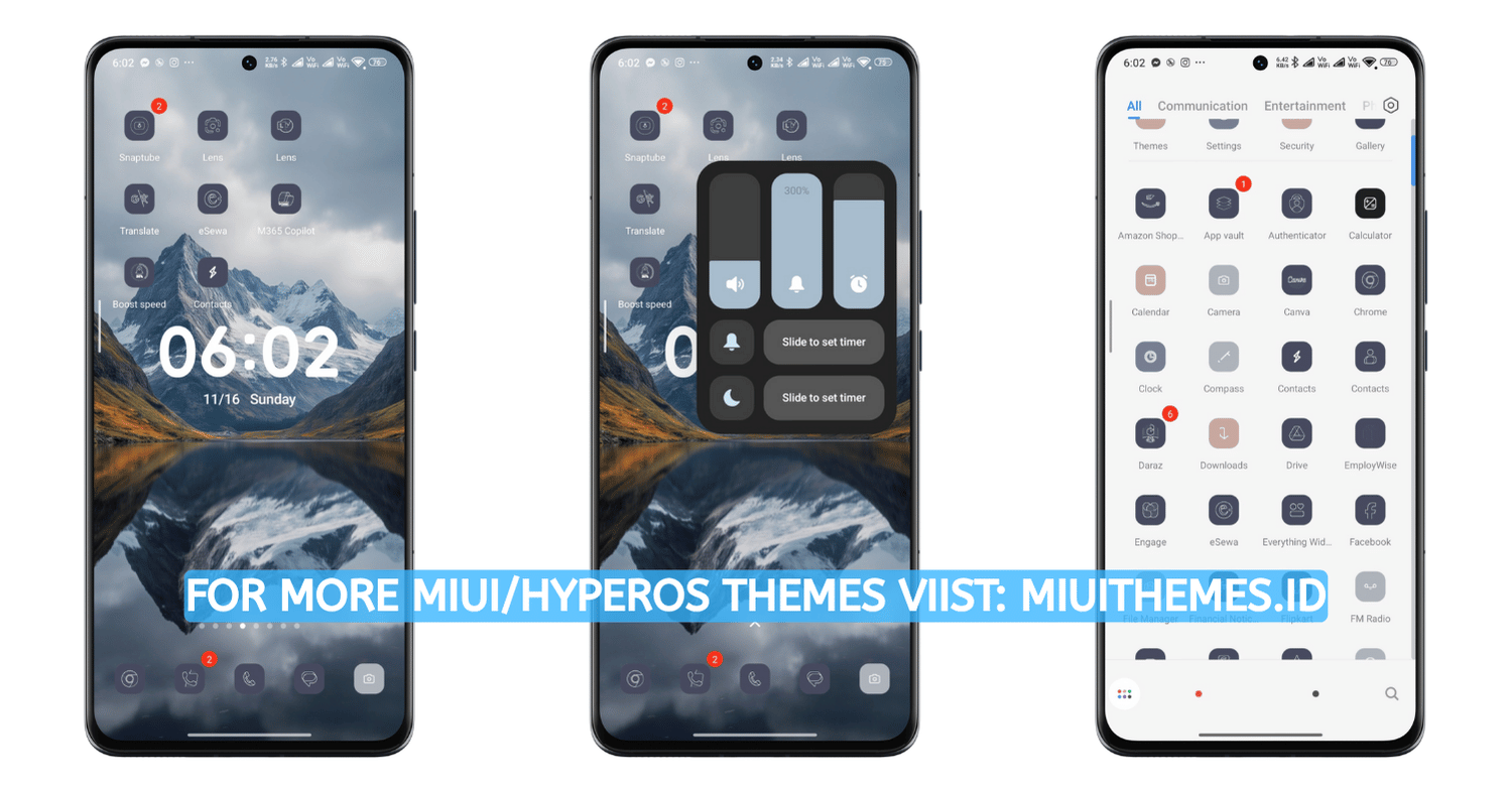Transparent MIUI Theme