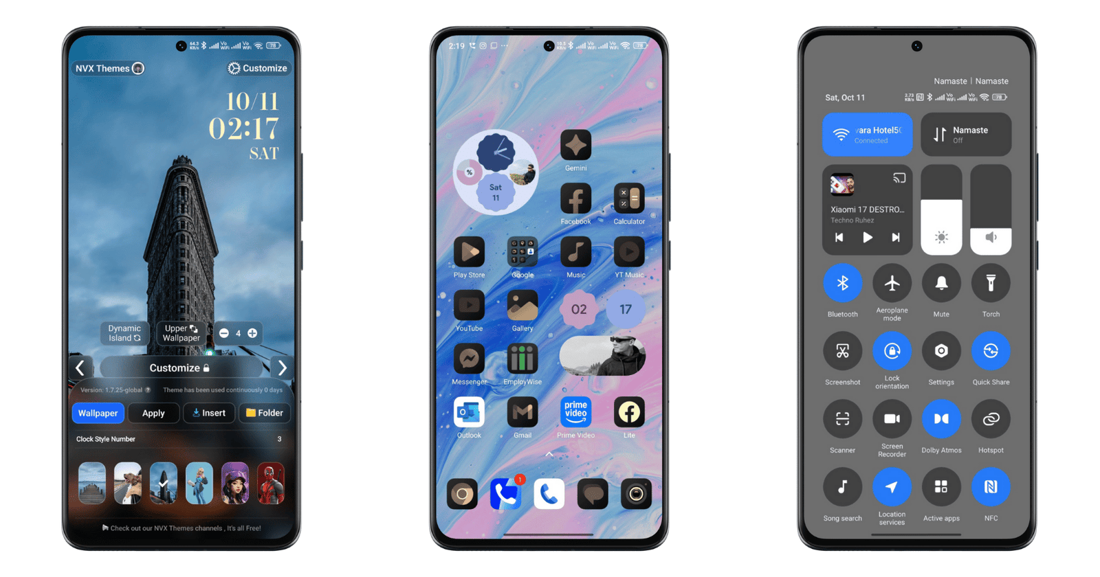 color mixx MIUI Theme