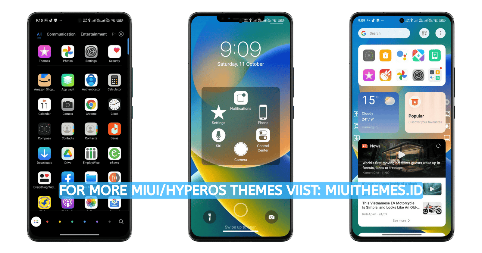 iOS 16 HyperOS Theme