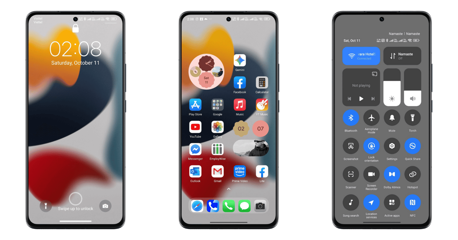 iOS15 MOD HyperOS Theme