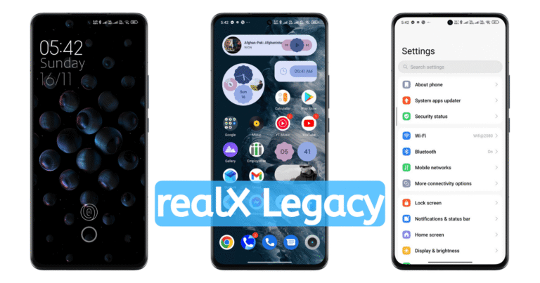realX Legacy MIUI Theme